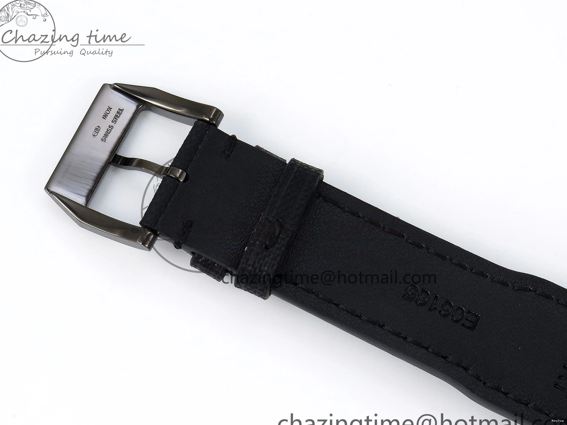 MIROTIME 0521 Pilot Black Ace BLSF 1:1 Best Edition White Lume Dial on Black Nylon Strap MIYOTA OnTrend 7021